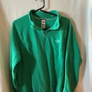 The North Face Teal Fleece Jacket